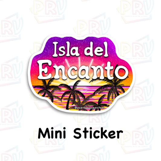 Isla Del Encanto (Mini Sticker)