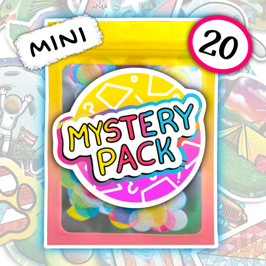 Mystery Pack - 20 mini stickers
