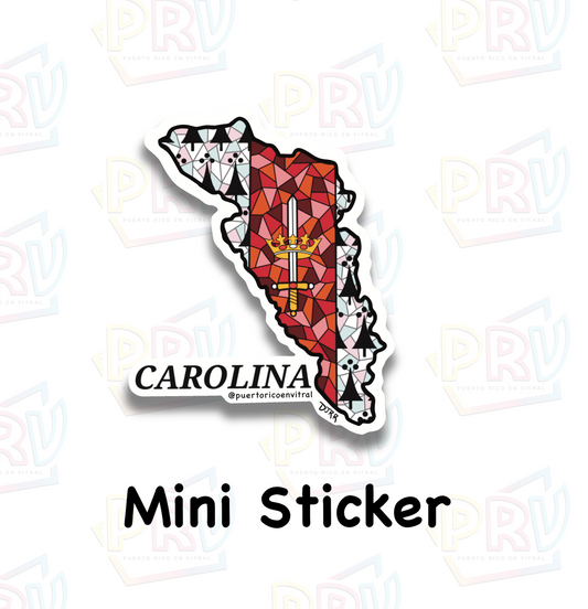 Carolina (Mini sticker)