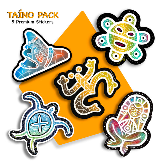 TAÍNO PACK (5 Stickers)