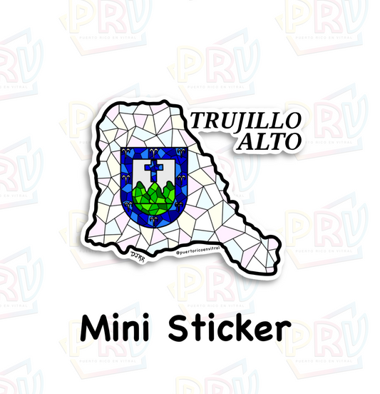 Trujillo Alto (Mini sticker)