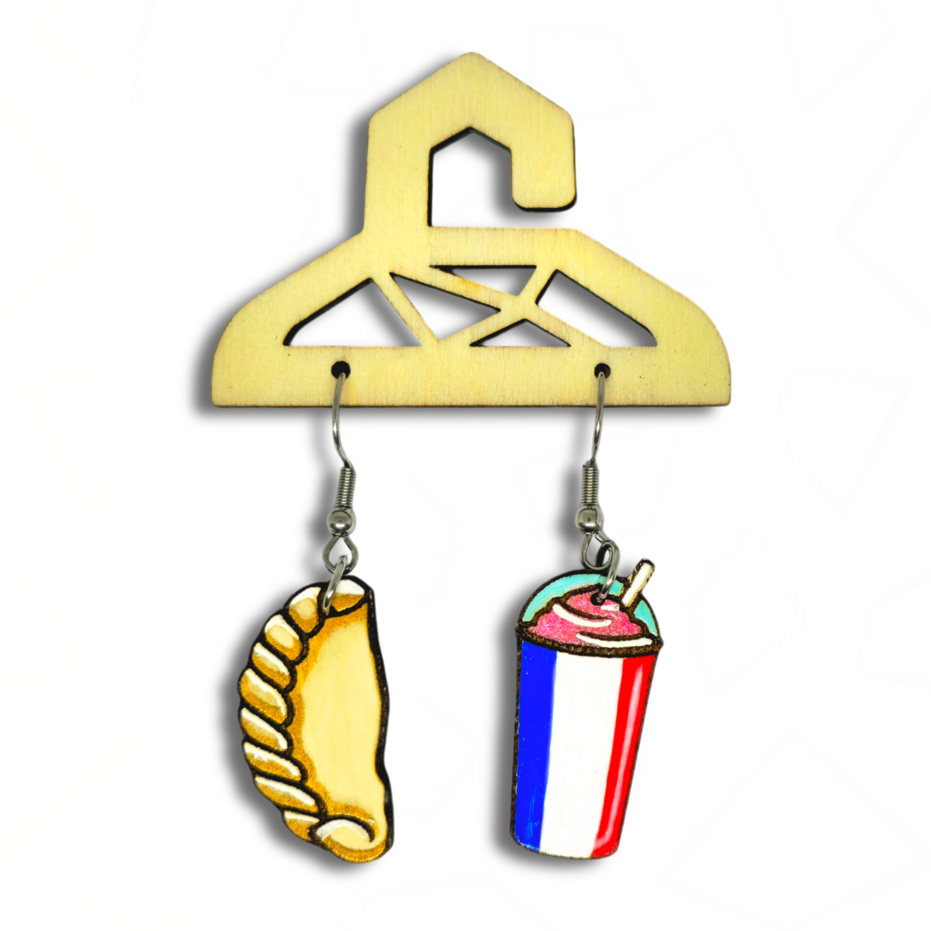 Empanadilla con Icee (Pantallas) Puerto Rico en Vitral