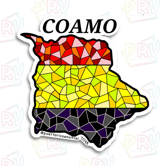 Coamo PR (Sticker)