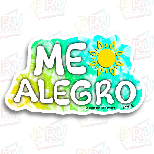 Me Alegro (Sticker)
