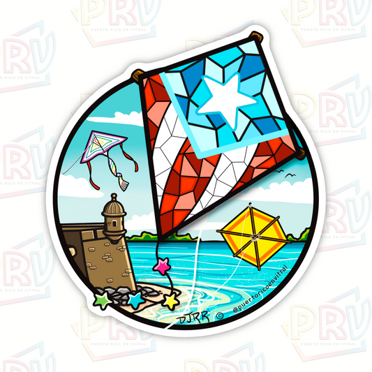 Chiringa en el Morro (Sticker)