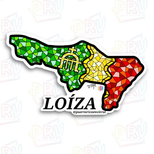 Loíza PR (Sticker)