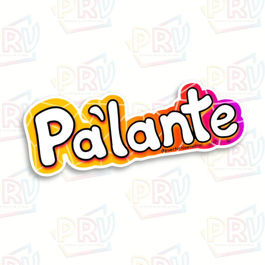 Pa’lante (Sticker)