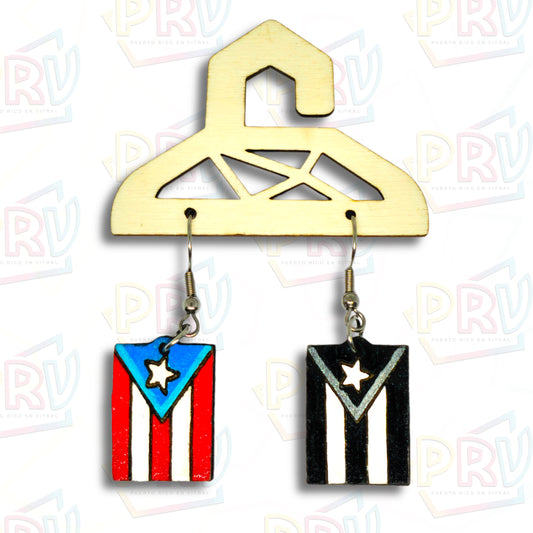 Bandera PR Roja & Negra (Pantallas)