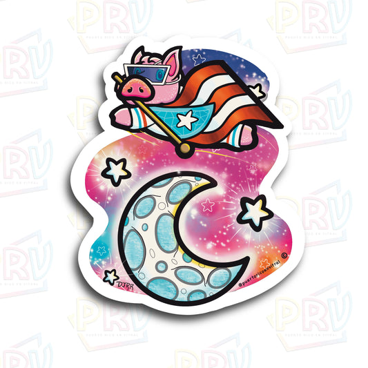 Lechón Saltando la Luna