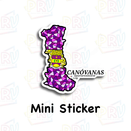 Canóvanas (Mini sticker)
