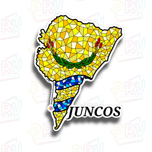 Juncos PR (Sticker)