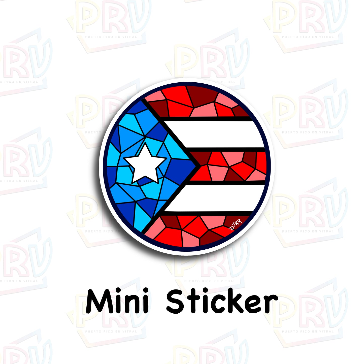 Tradición Puertorriqueña (Mini Sticker)