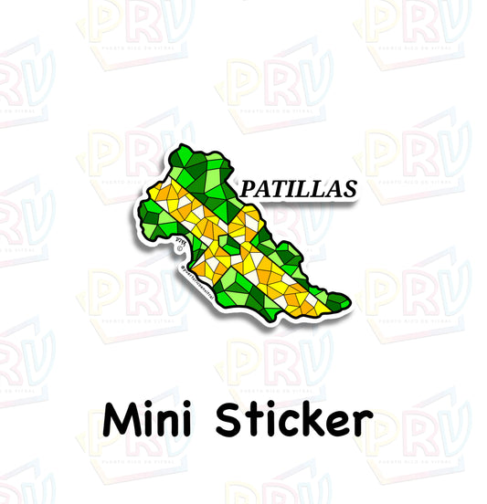 Patillas (Mini sticker)
