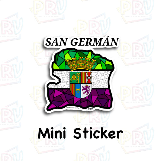 San Germán (Mini sticker)