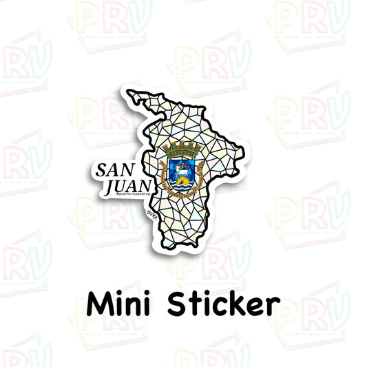 San Juan (Mini sticker)