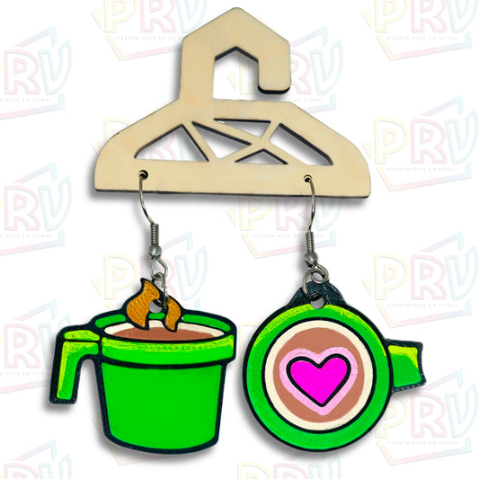 Taza Verde Cafe (Pantallas)