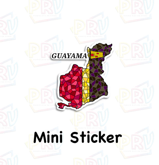 Guayama (Mini sticker)
