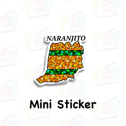 Naranjito (Mini sticker)