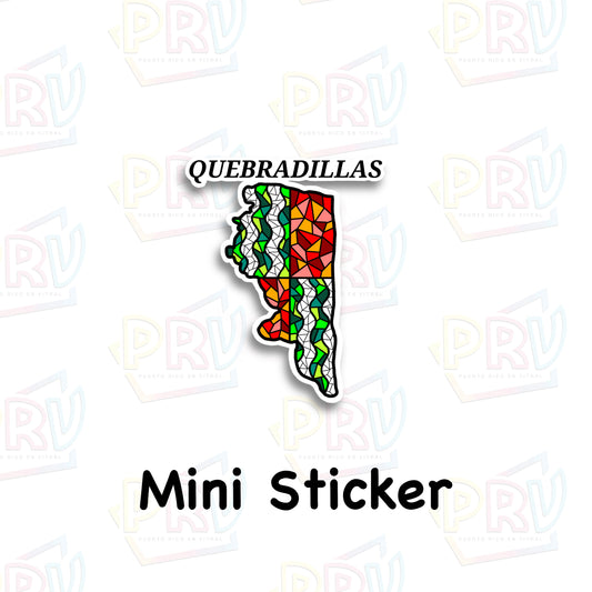 Quebradillas (Mini sticker)