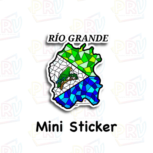 Rio Grande (Mini sticker)