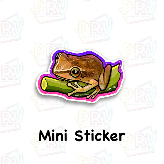 Coqui (Mini Sticker)