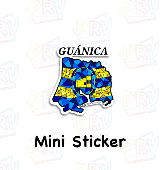 Guánica (Mini sticker)