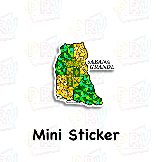 Sabana Grande (Mini sticker)