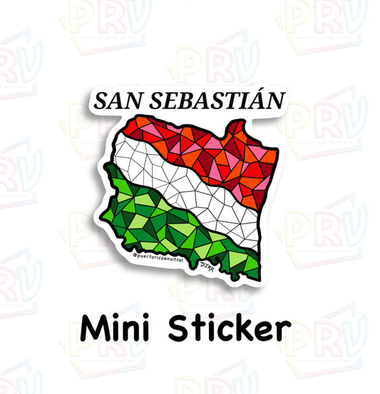 San Sebastián (Mini sticker)