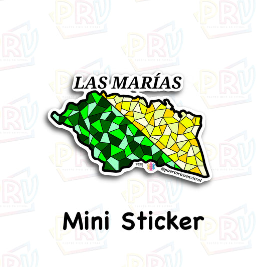 Las Marías (Mini sticker)