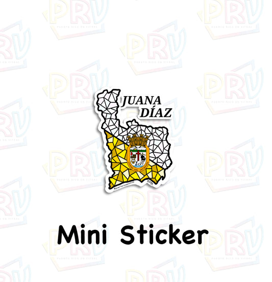 Juana Diaz (Mini sticker)