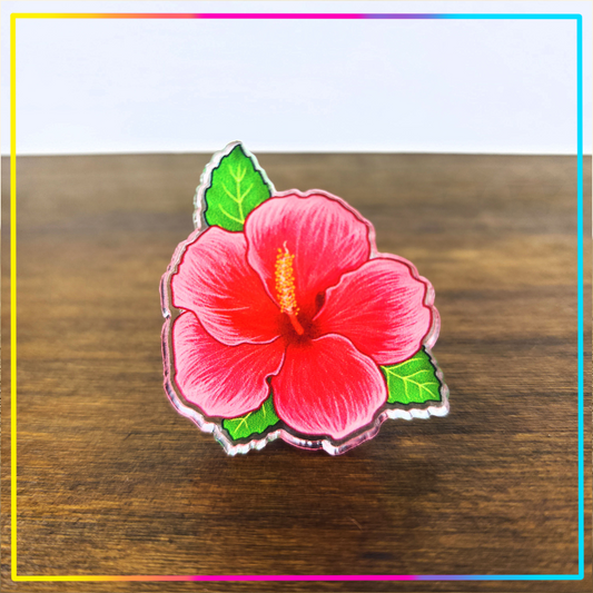 Flor de Maga (Acrylic Pin)