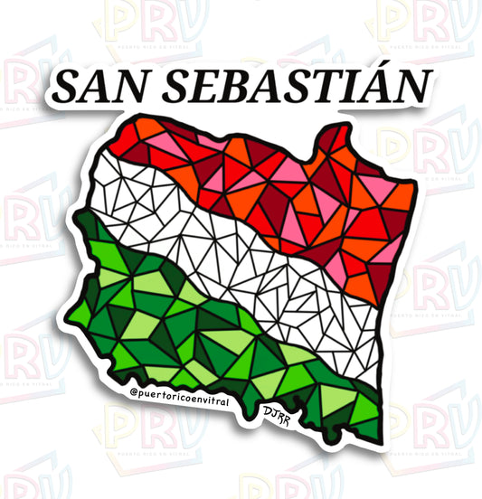 San Sebastián PR (Sticker)