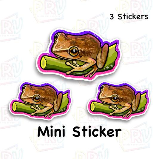 Coqui (3 Mini Stickers)