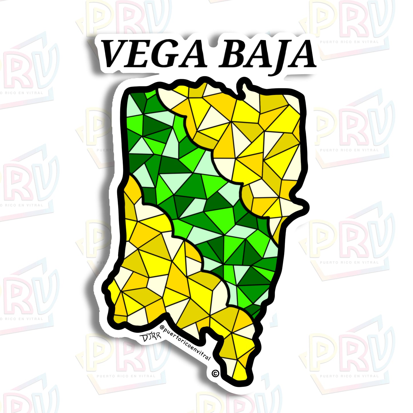 Vega Baja PR (Sticker)