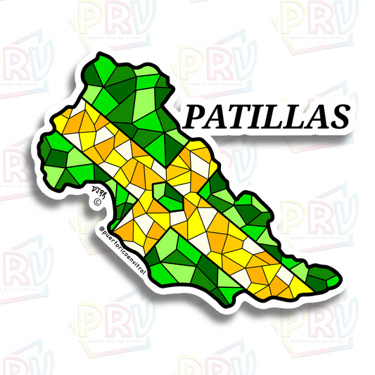 Patillas PR (Sticker)