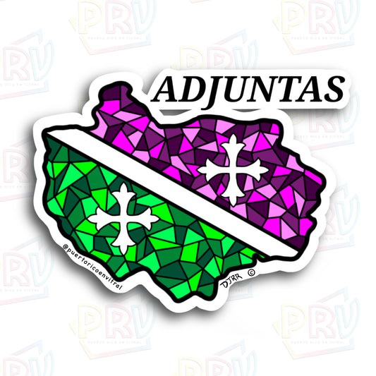 Adjuntas PR (Sticker)