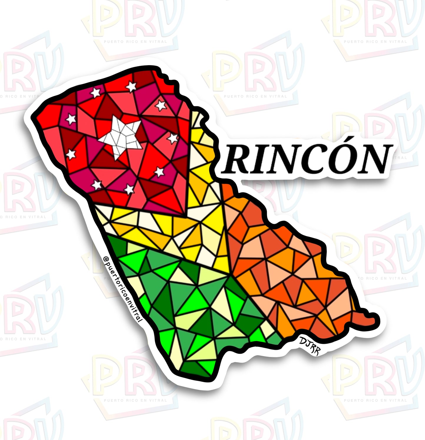 Rincón PR (Sticker)