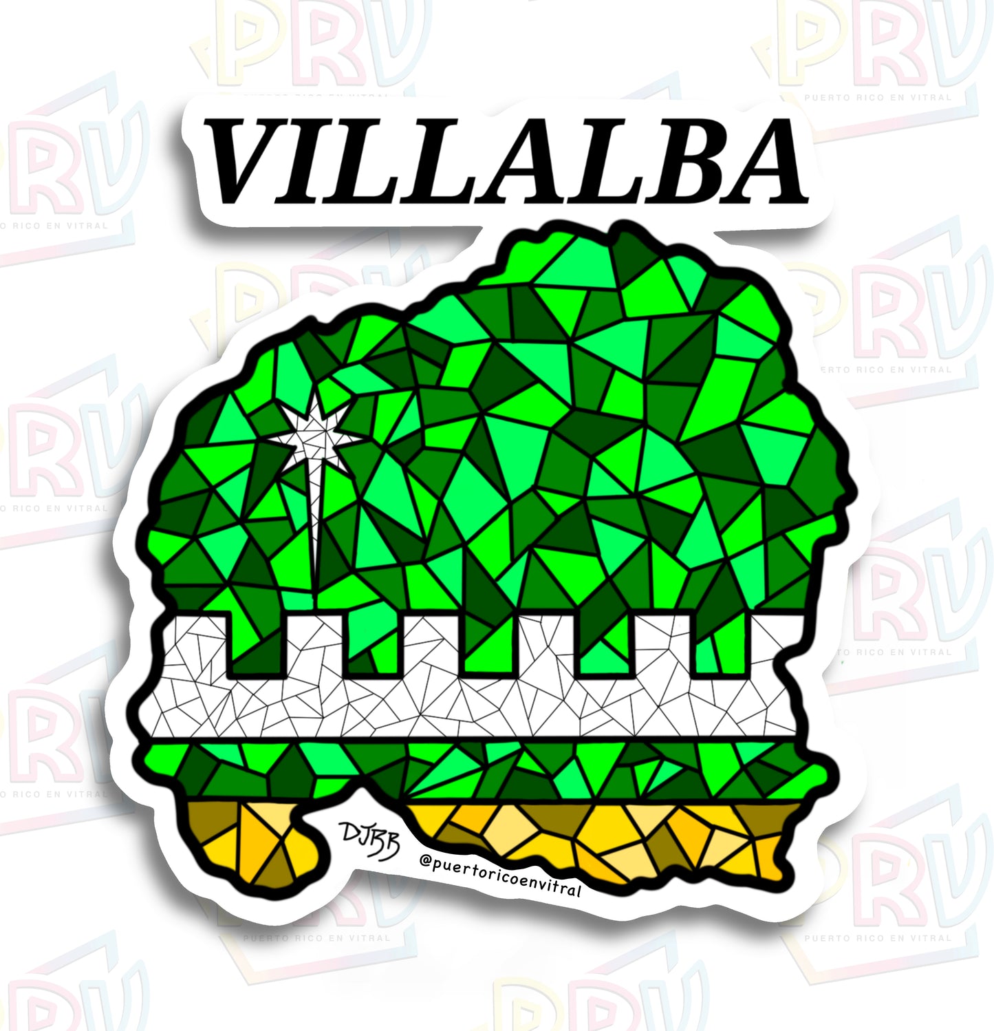 Villalba PR (Sticker)