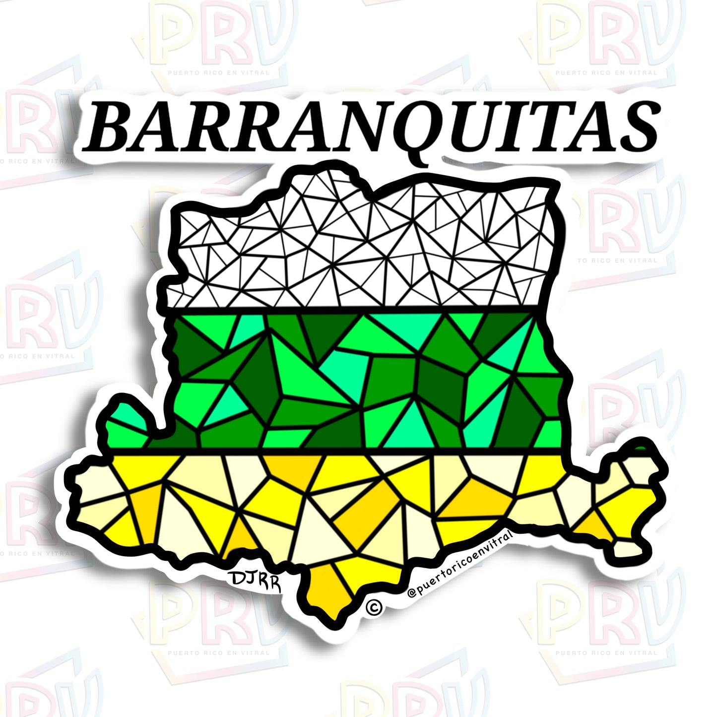Barranquitas PR (Sticker)