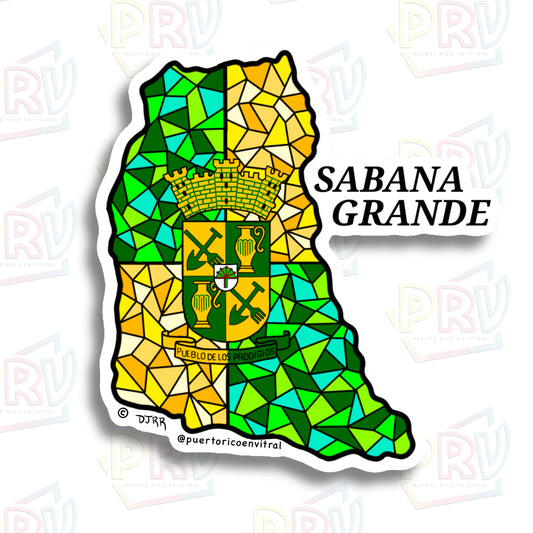 Sabana Grande PR (Sticker)