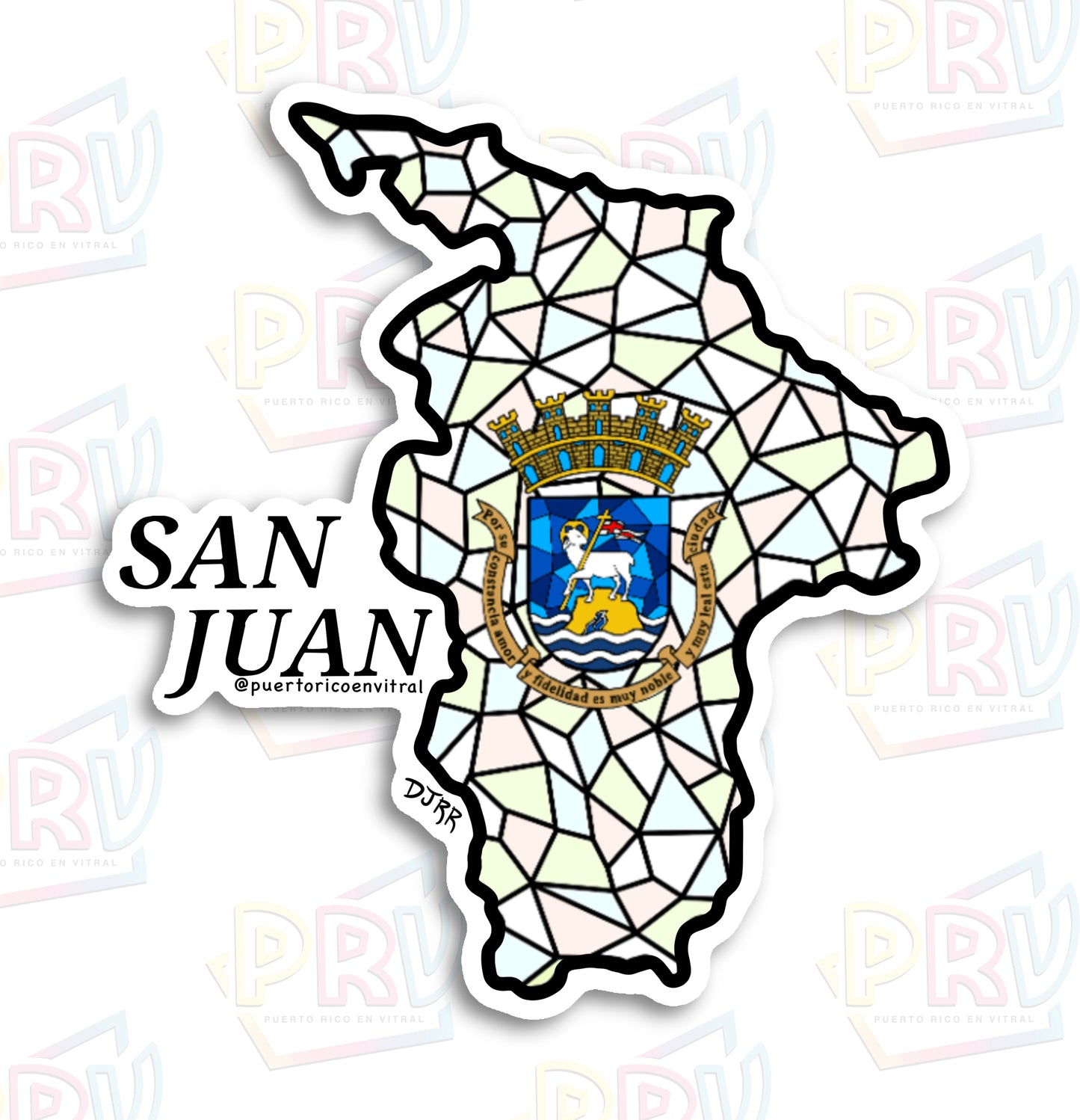 San Juan PR (Sticker)