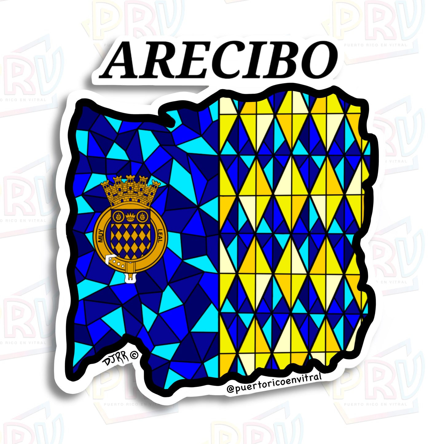 Arecibo PR (Sticker)
