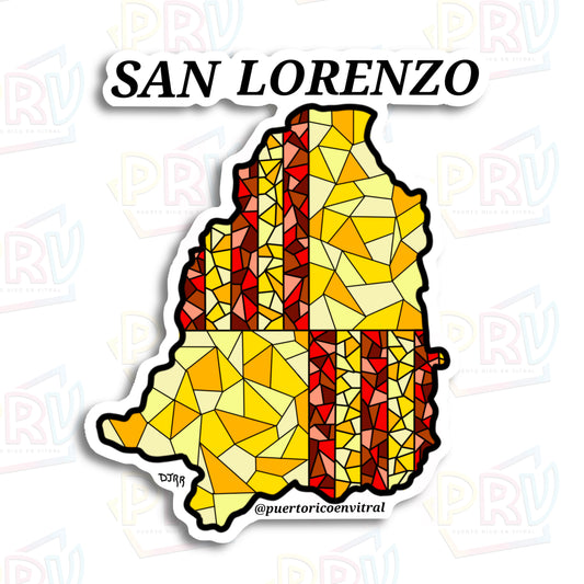 San Lorenzo PR (Sticker)