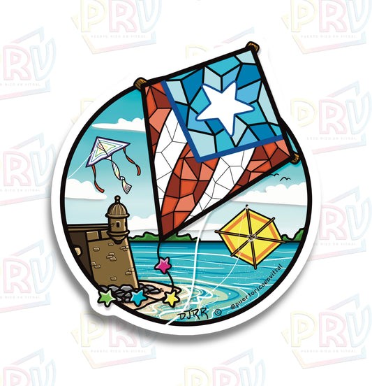 Chiringa en el Morro(Sticker)