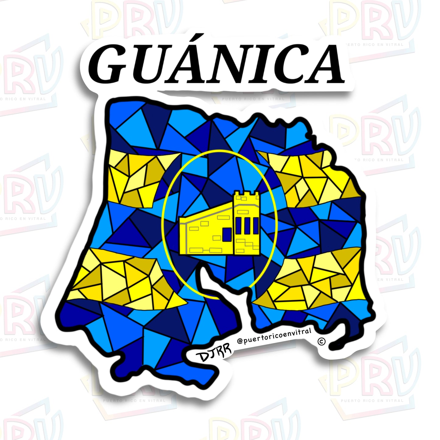 Guánica PR (Sticker)