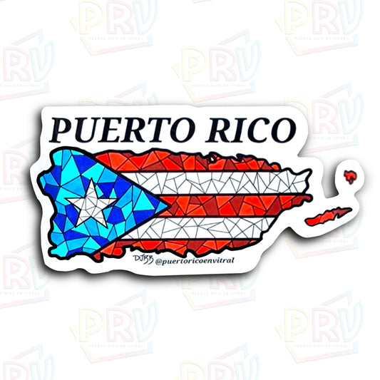Puerto Rico Isla(Sticker)