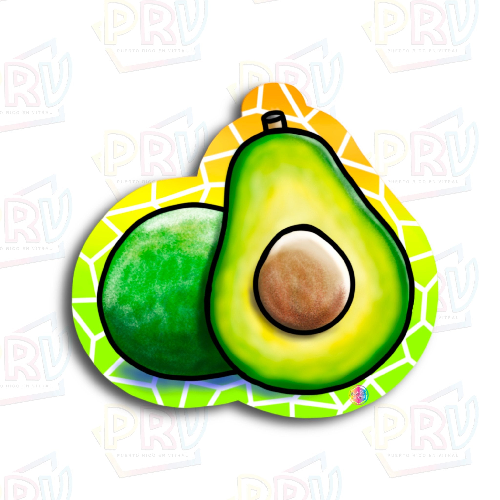 flor-maga-mini-sticker-puerto-rico-en-vitral