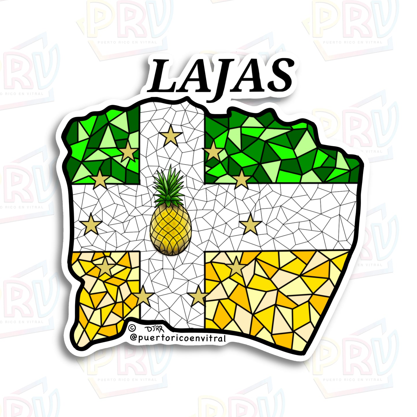 Lajas PR (Sticker)