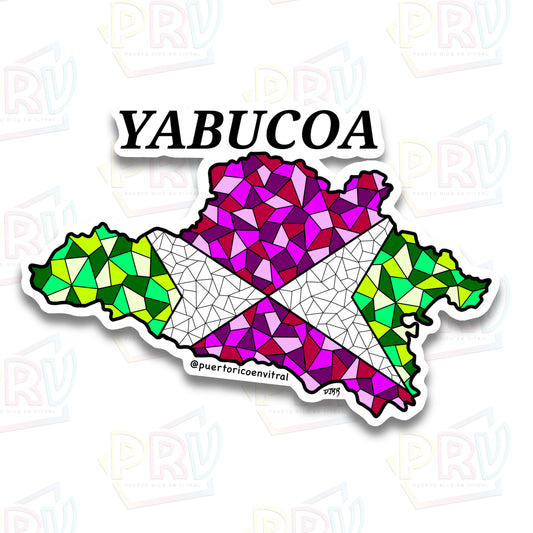 Yabucoa PR (Sticker)