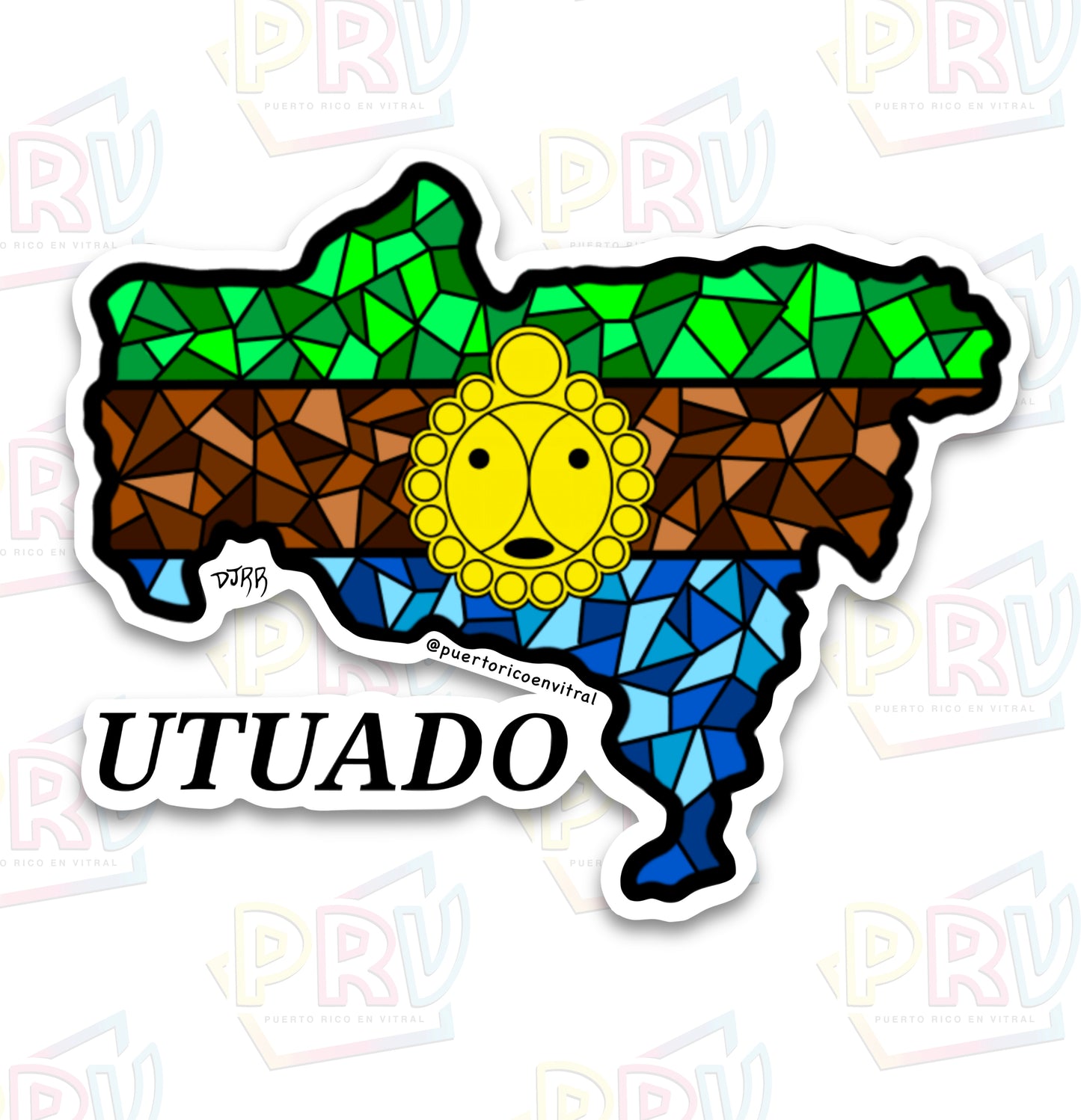Utuado PR (Sticker)